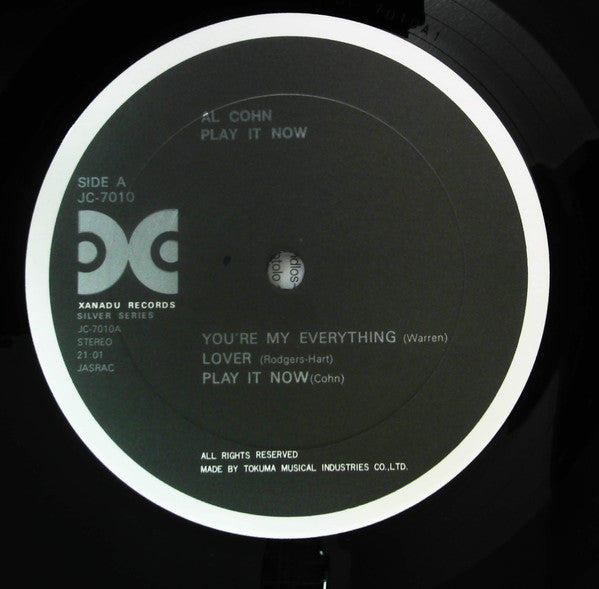 Al Cohn - Play It Now (LP)