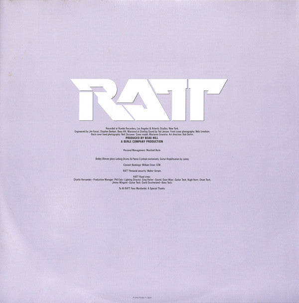 Ratt - Invasion Of Your Privacy (LP, Album)