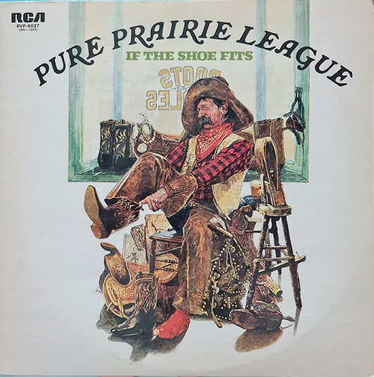 Pure Prairie League - If The Shoe Fits (LP, Album, Promo)