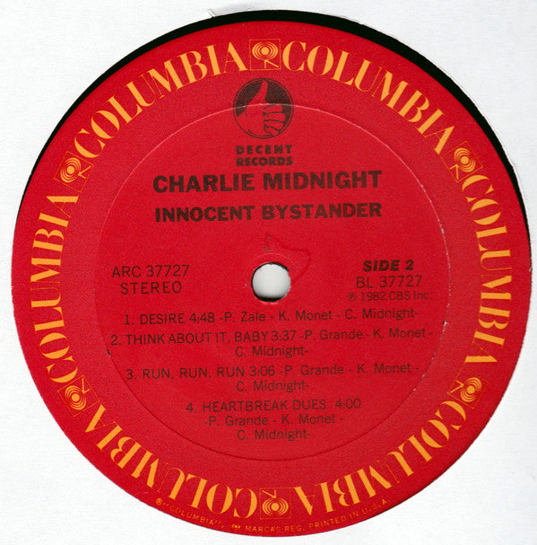 Charlie Midnight - Innocent Bystander (LP, Album)
