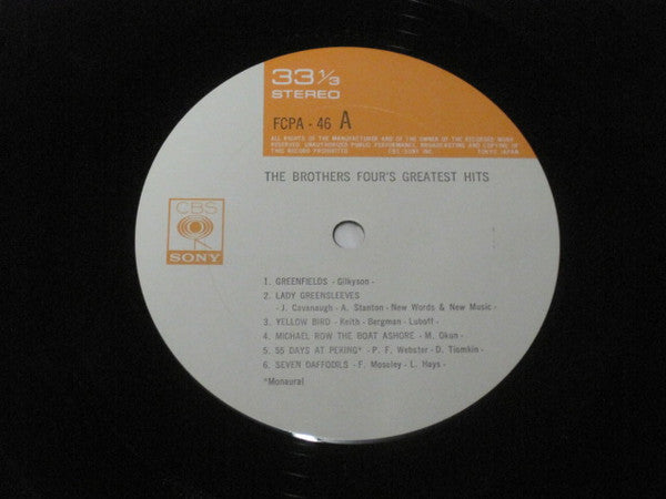 The Brothers Four - The Brothers Four's Greatest Hits (LP, Comp)