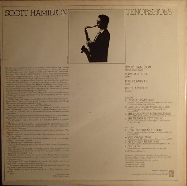 Scott Hamilton - Tenorshoes (LP, Album)