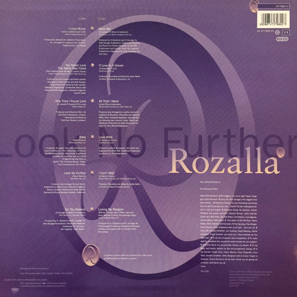 Rozalla - Look No Further (LP, Album)