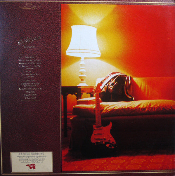 Eric Clapton - Backless (LP, Album, Glo)