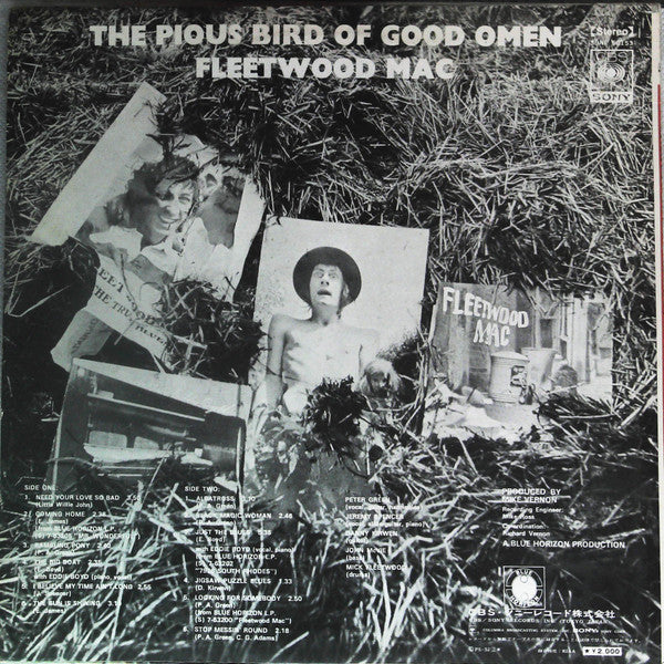 Fleetwood Mac - The Pious Bird Of Good Omen (LP, Comp, RE)