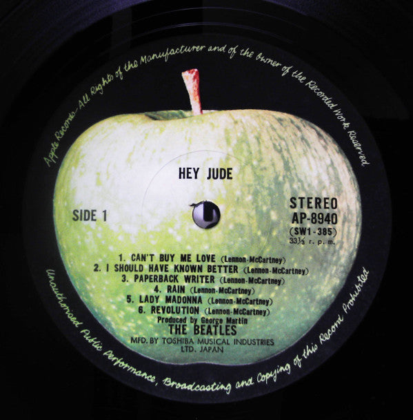 The Beatles - Hey Jude (LP, Comp)