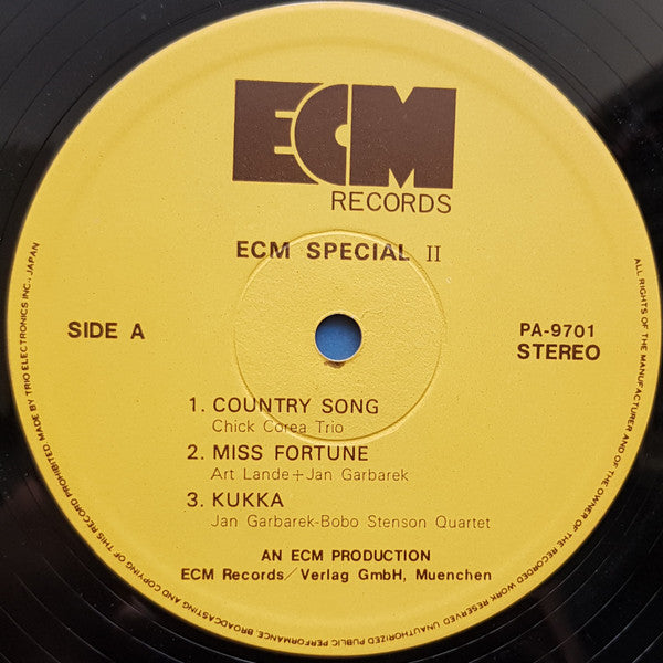 Various - ECM Special II / Edition For Contemporary Music(LP, Comp,...