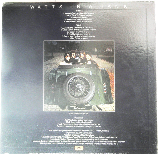 Diesel (5) - Watts In A Tank (LP, Promo)