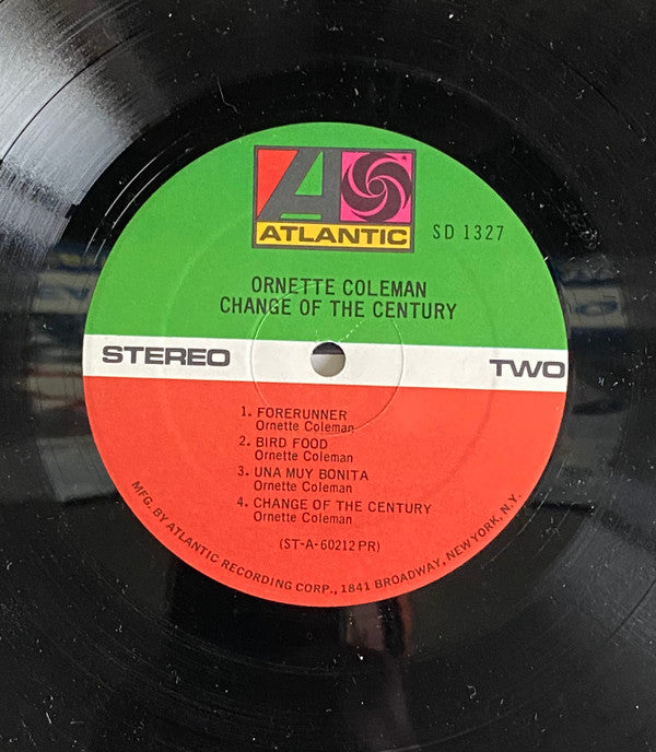 Ornette Coleman - Change Of The Century  (LP, Album, RP)