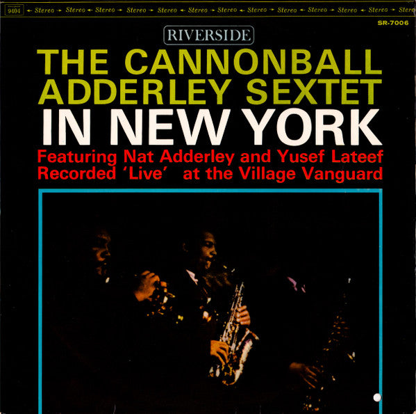 The Cannonball Adderley Sextet* - In New York (LP)