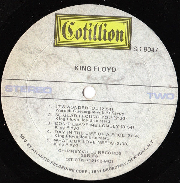 King Floyd - King Floyd (LP, Album, MO )