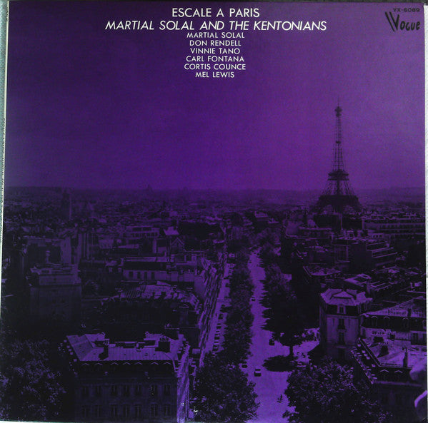 Martial Solal And The Kentonians - Escale Á Paris (LP, Mono, RE)