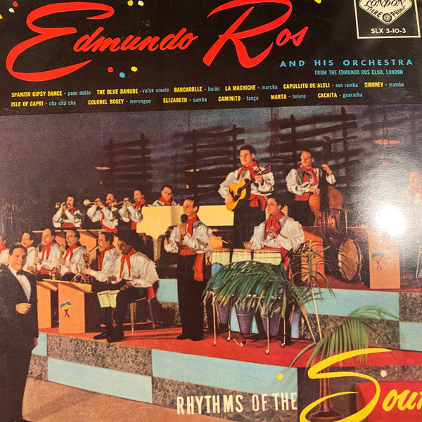 Edmundo Ros & His Orchestra - Rhythms Of The South  (LP)