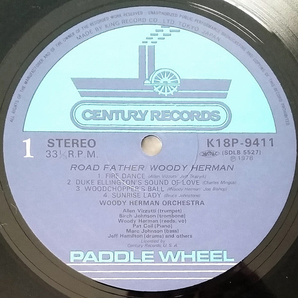Woody Herman - Road Father (LP, Album, Ltd, RP)