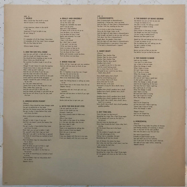 Bee Gees - Horizontal (LP, Album, RE)