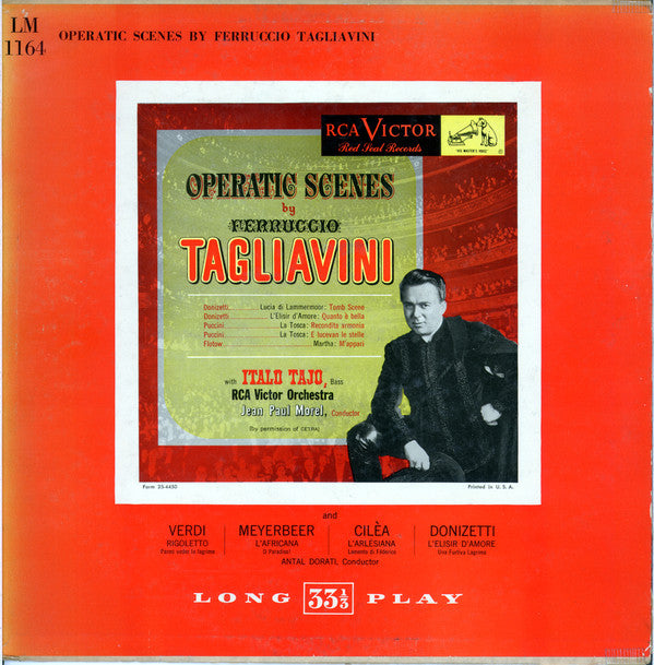Ferruccio Tagliavini - Operatic Scenes By Ferruccio Tagliavini(LP, ...