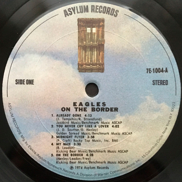 Eagles - On The Border (LP, Album, San)