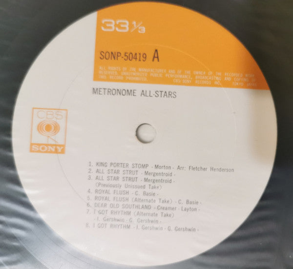 Metronome All Stars - Metronome All Stars (LP, Comp, Mono)