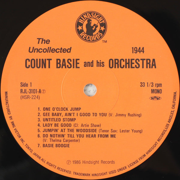 Count Basie Orchestra - The Uncollected With Artie Shaw, Jimmy Rush...
