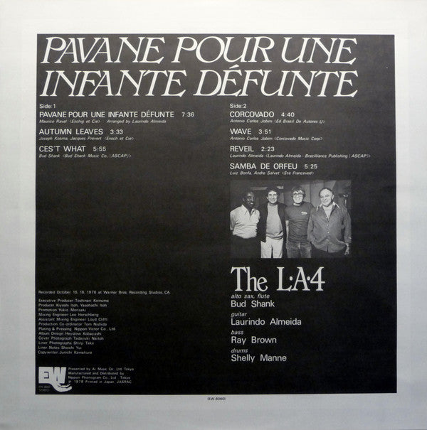 The L.A. 4* - Pavane Pour Une Infante Défunte (LP, Album)