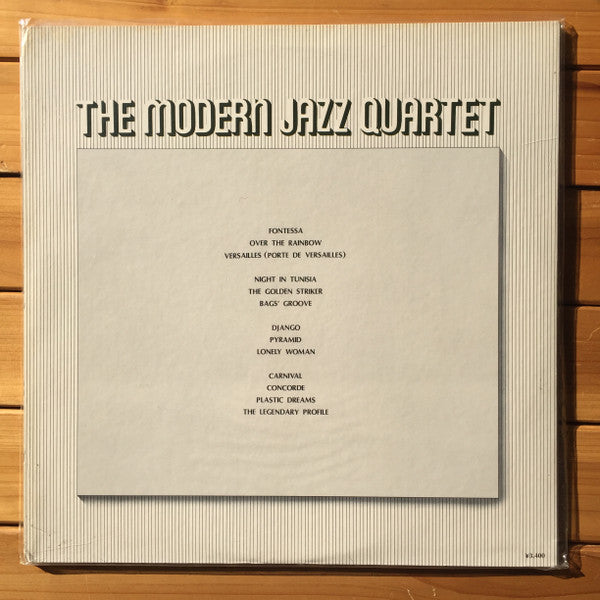 The Modern Jazz Quartet - The Modern Jazz Quartet (2xLP, Comp)