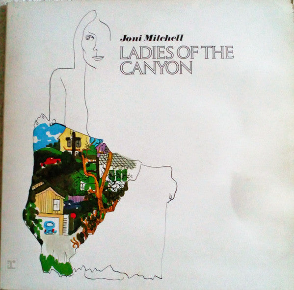 Joni Mitchell - Ladies Of The Canyon (LP, Album, RP, Gat)