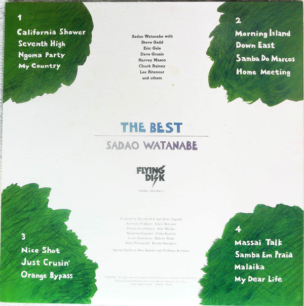 Sadao Watanabe - The Best (2xLP, Comp, Promo)