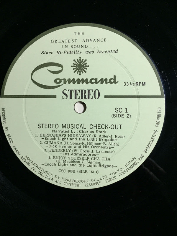 Various - Stereo Check Out (LP, Gat)