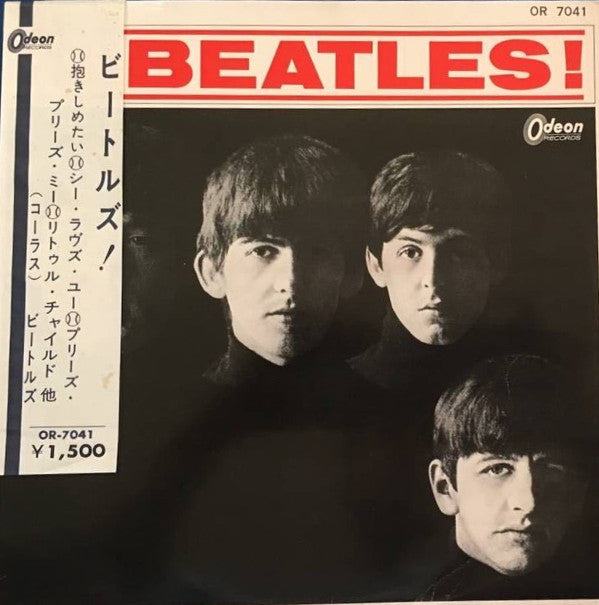 The Beatles - Meet The Beatles! = ビートルズ!(LP, Album, Mono, Red)