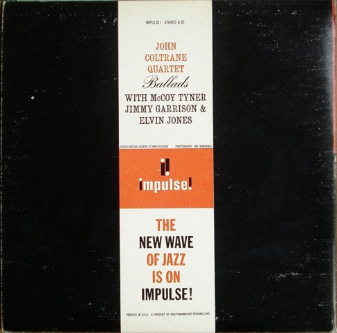 The John Coltrane Quartet - Ballads(LP, Album, RE, Gre)
