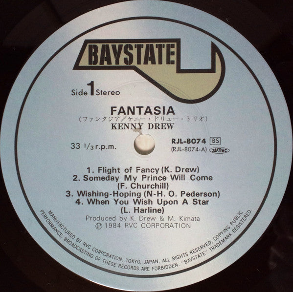 Kenny Drew Trio* - Fantasia (LP, Album)