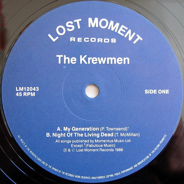 The Krewmen - My Generation (12"", EP)
