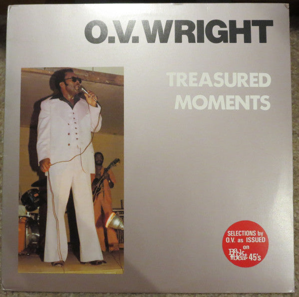 O.V. Wright - Treasured Moments (LP, Comp)