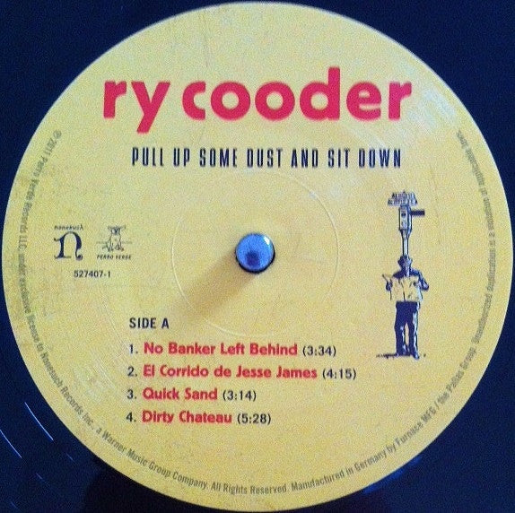 Ry Cooder - Pull Up Some Dust And Sit Down (2xLP, Album + CD, Album)