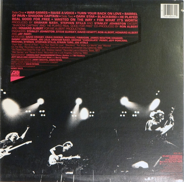 Crosby, Stills & Nash - Allies (LP, Album, Spe)