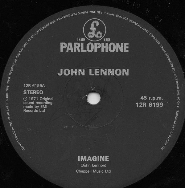 John Lennon - Imagine (12"", Single)