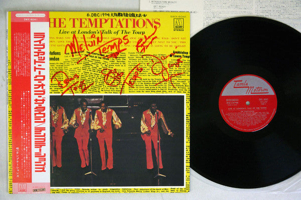 The Temptations - Live At London's Talk Of Town (LP, Album)