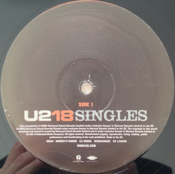 U2 - U218 Singles (2xLP, Comp)