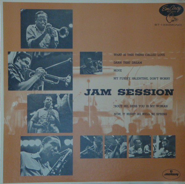 Clifford Brown - Jam Session (LP, Album, Mono, RE)