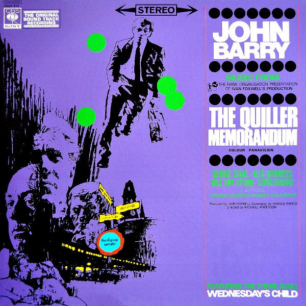 John Barry - The Quiller Memorandum (Original Sound Track Recording...