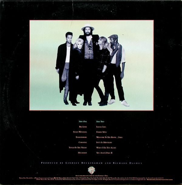 Fleetwood Mac - Tango In The Night (LP, Album, Club, Car)
