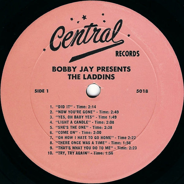 Bobby Jay (6) - Radio WWRL's Bobby Jay Presents The Laddins(LP, Comp)