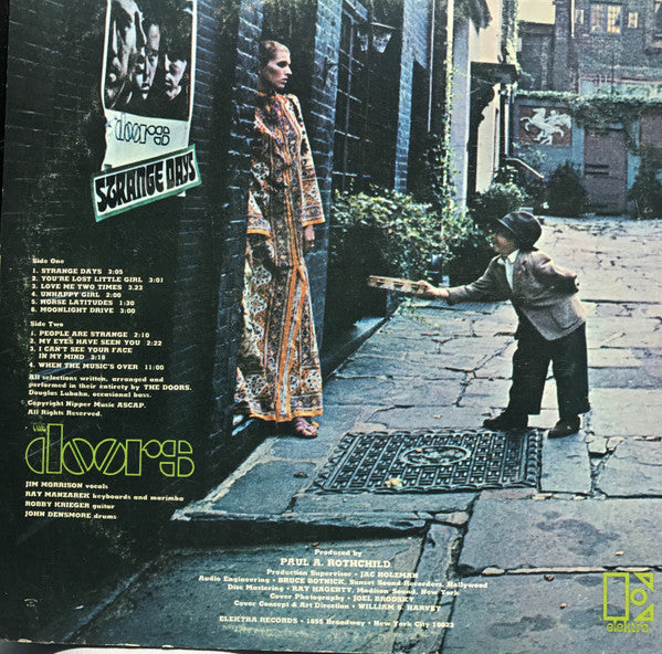 The Doors - Strange Days (LP, Album, Mon)