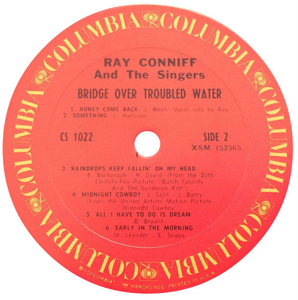 Ray Conniff And The Singers - Bridge Over Troubled Water (LP, Album)