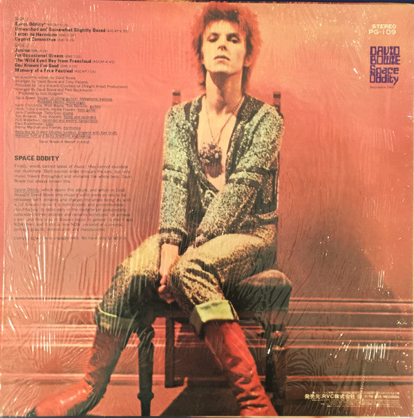 David Bowie - Space Oddity (LP, Album, Ltd, RE)