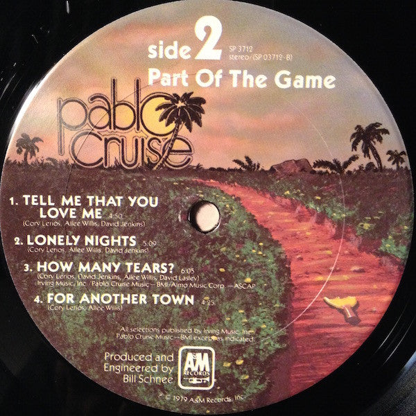 Pablo Cruise - Part Of The Game (LP, Album, San)