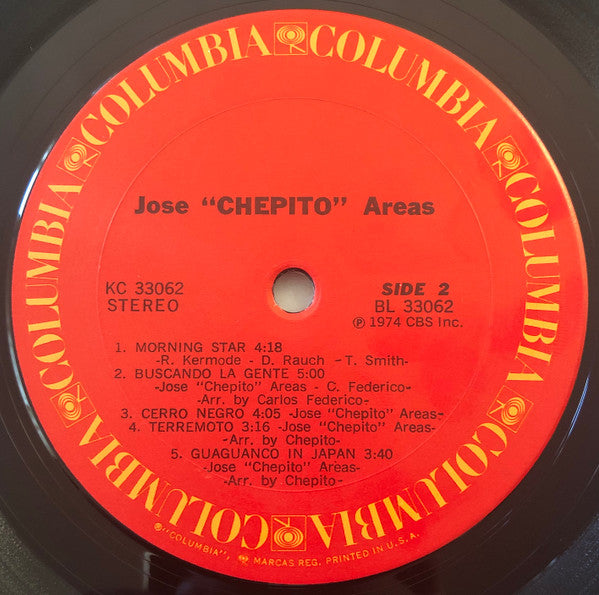 Jose ""Chepito"" Areas* - Jose ""Chepito"" Areas (LP, Album)