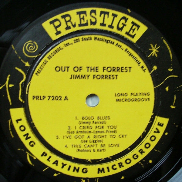 Jimmy Forrest - Out Of The Forrest (LP, Album, Mono)