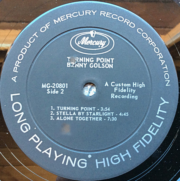 Benny Golson - Turning Point (LP, Album, Mono)