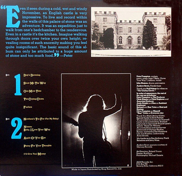 Peter Frampton - Frampton (LP, Album, RE)